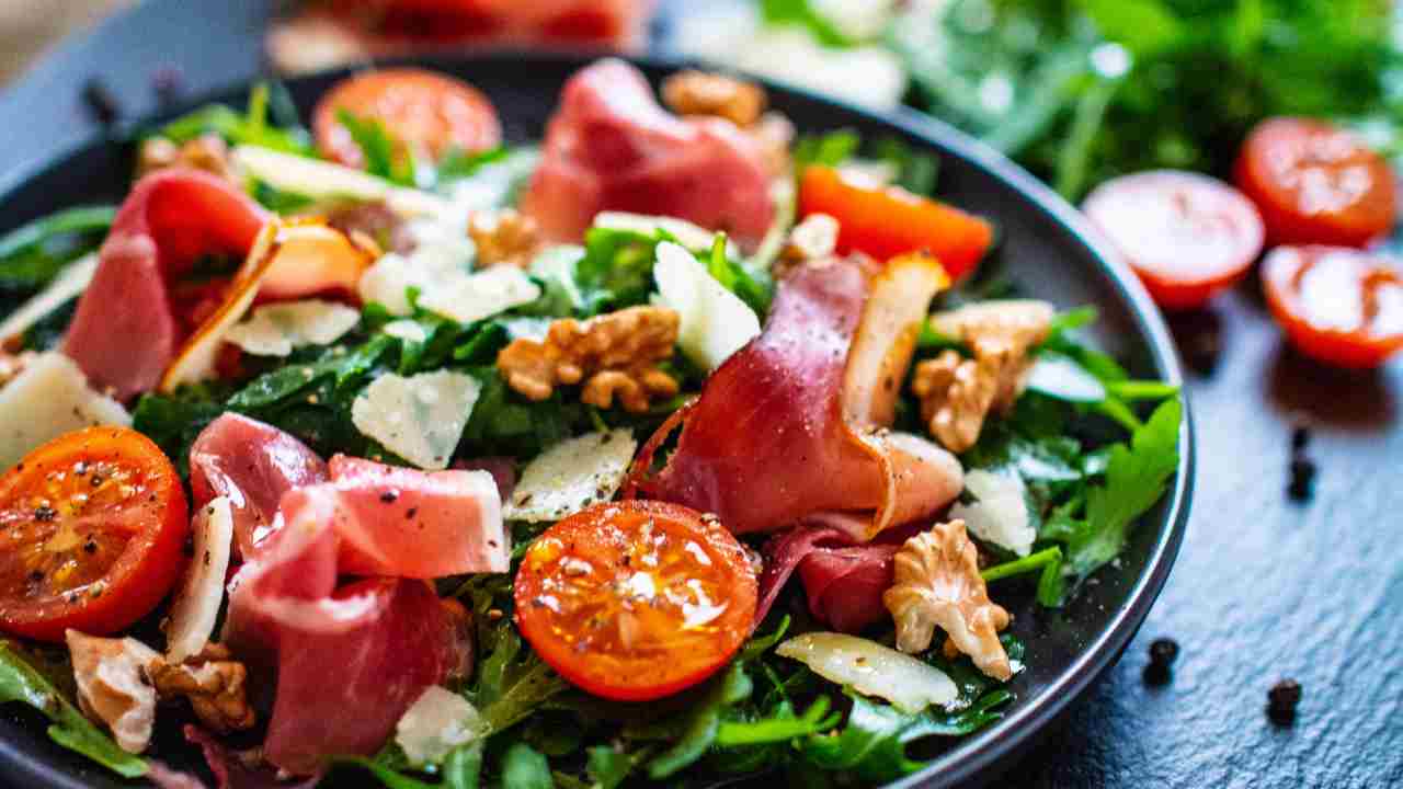 rucola prosciutto pomodori