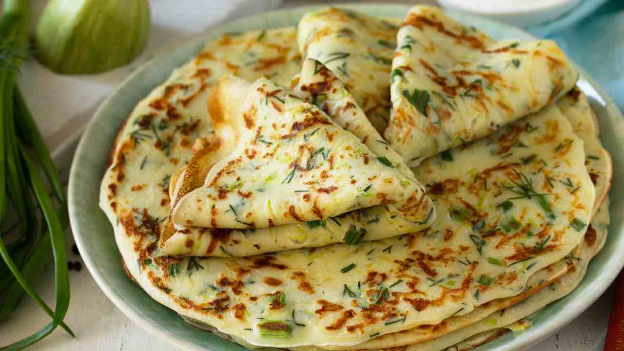 Crepes zucchine