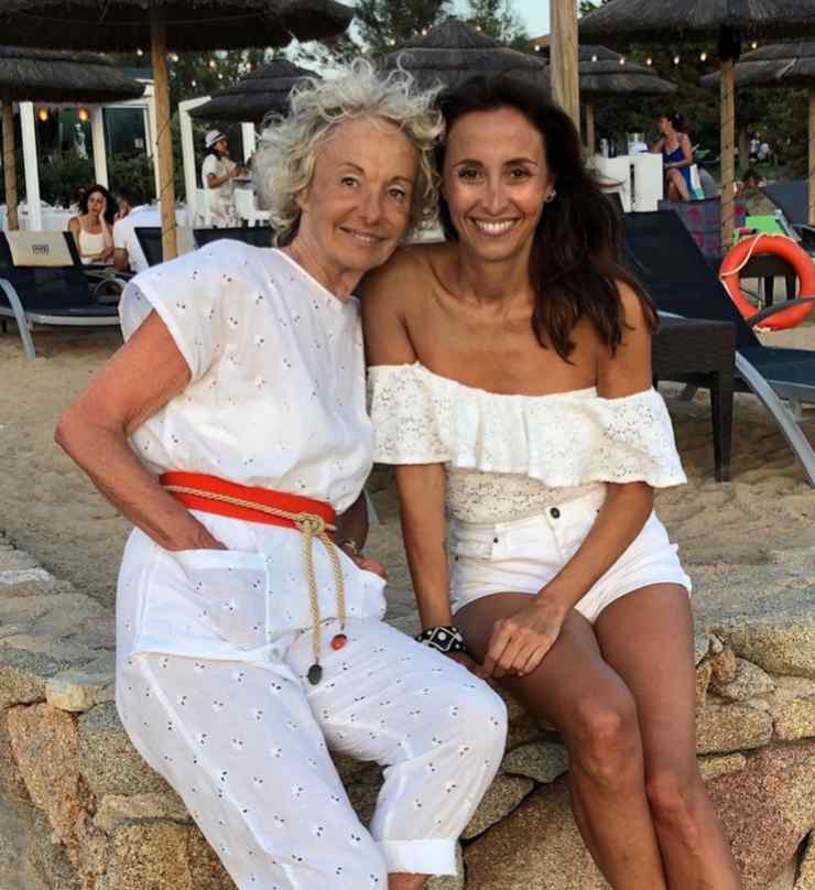 Benedetta Parodi e la mamma