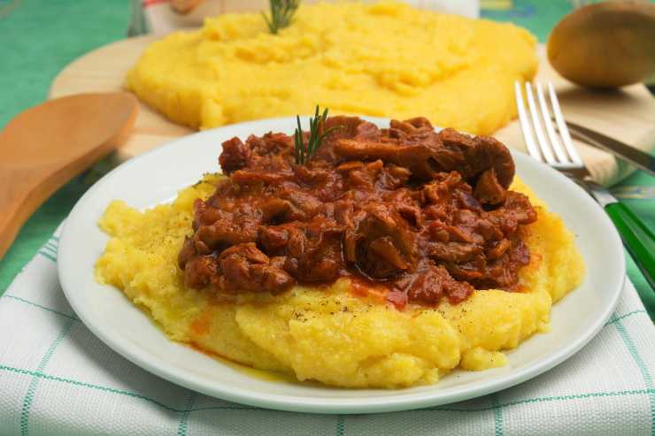 Polenta ragù