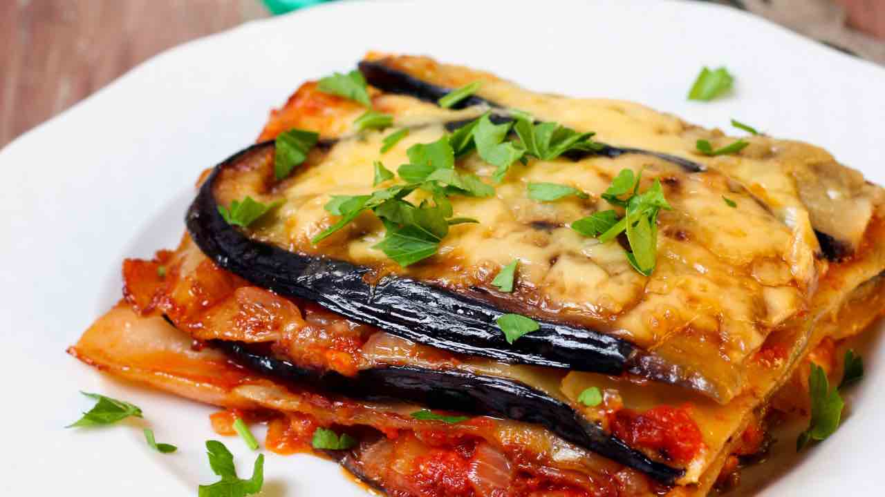 LASAGNA DI MELANZANE