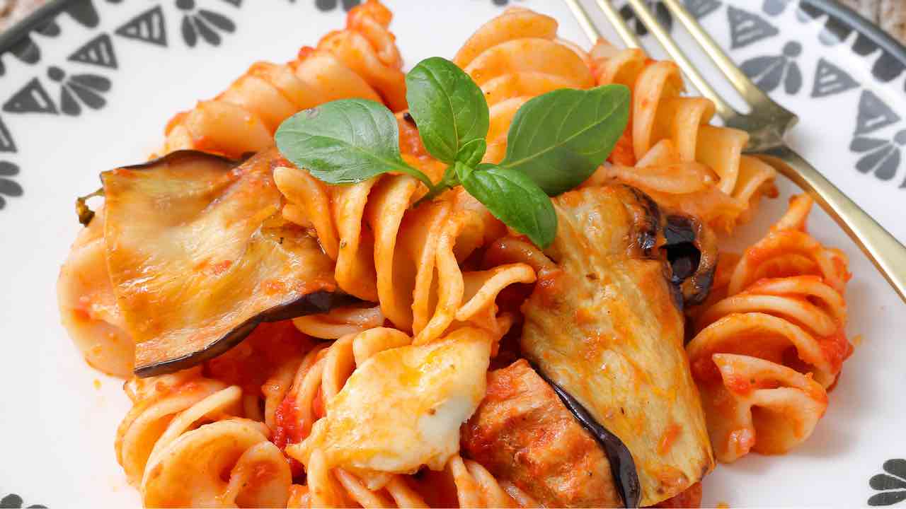 PASTA CON MELANZANE al forno