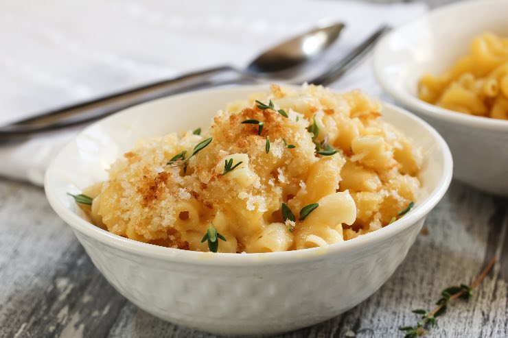 PASTA GRATINATA AL PANE 