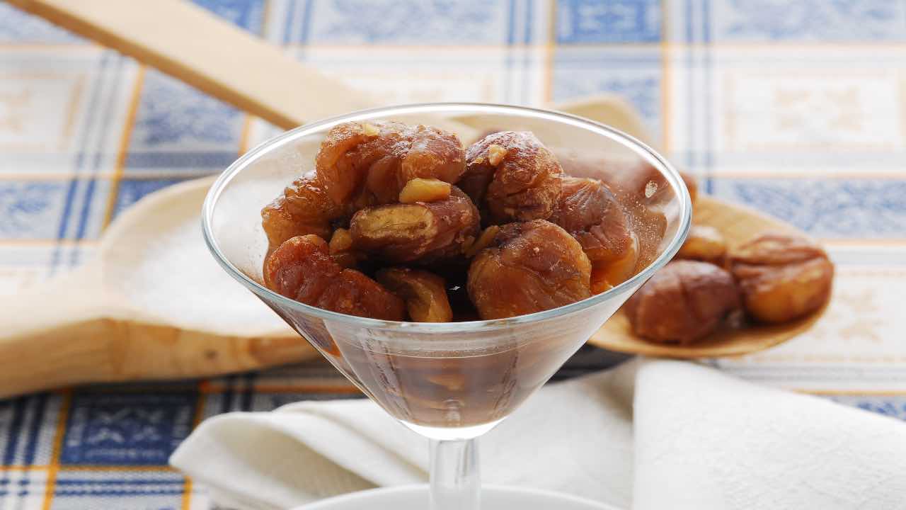 CASTAGNE AL MIELE: