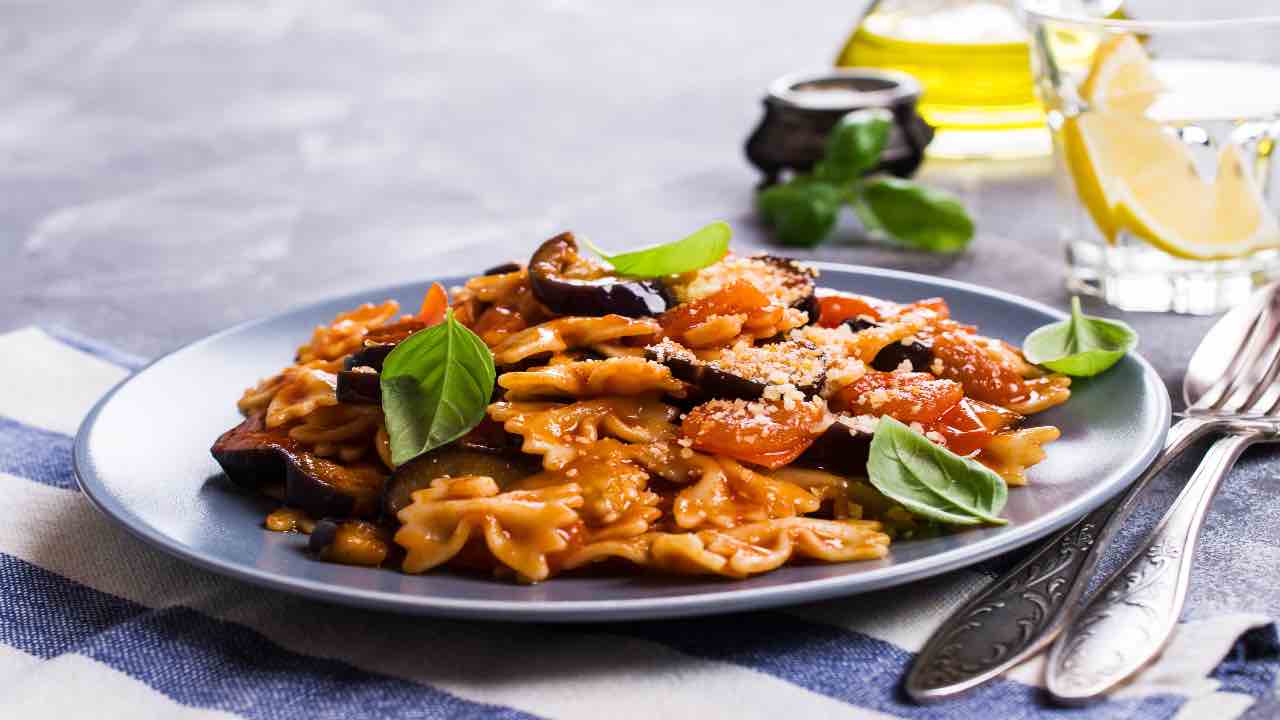 Pasta con melanzane