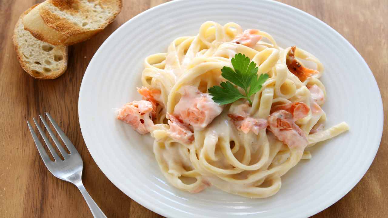 pasta al salmone