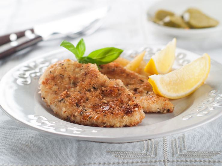 COTOLETTE DI POLLO al forno