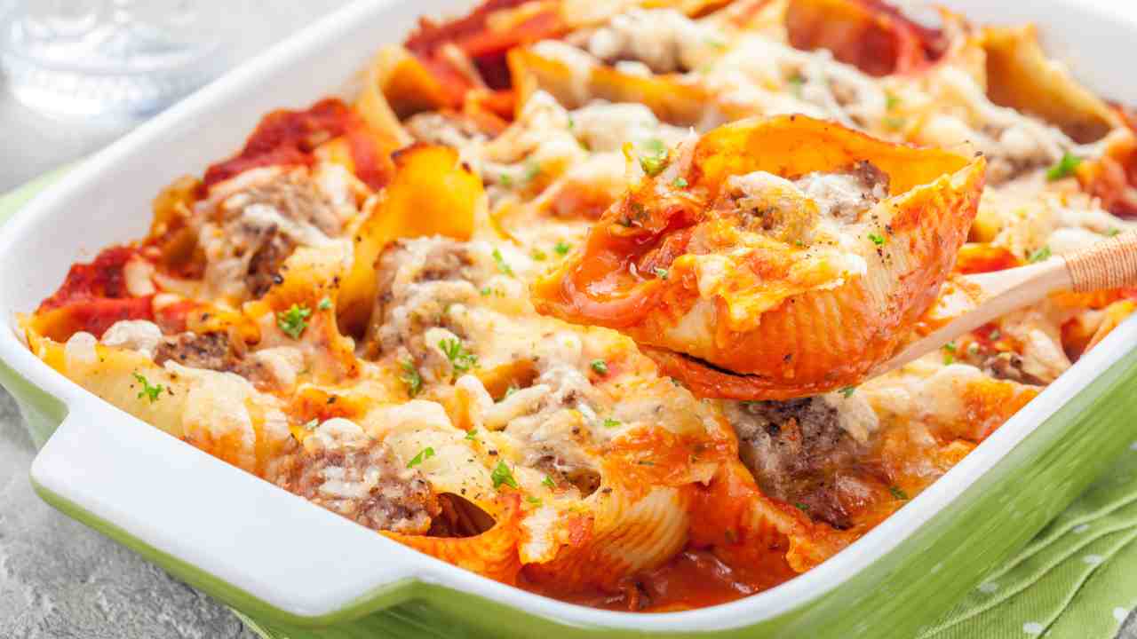 Conchiglioni forno