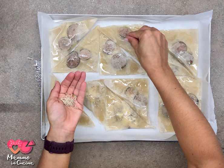 TRIANGOLINI DI FICHI E GORGONZOLA