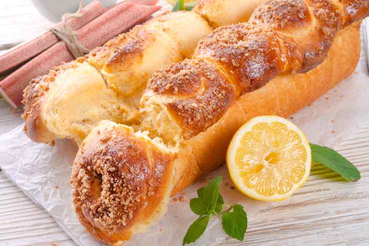 pan brioche limone