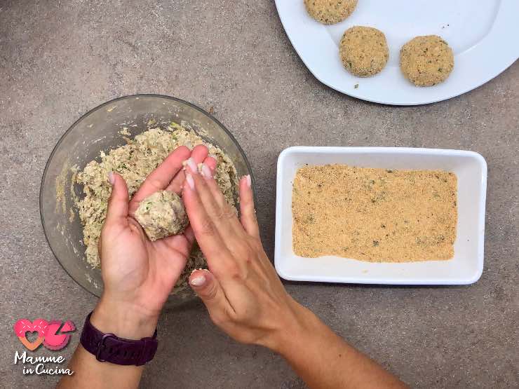 Preparazione polpette 