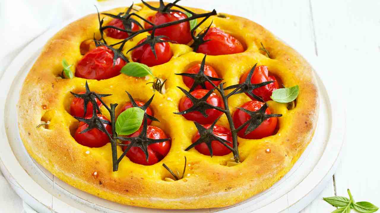 FOCACCIA SENZA IMPASTO