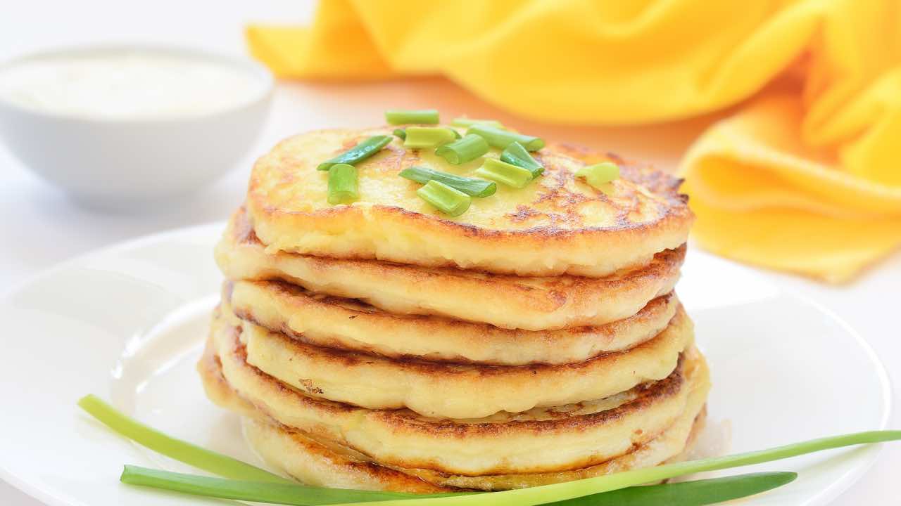 PANCAKE DI PATATE