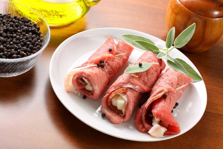 involtini carne padella