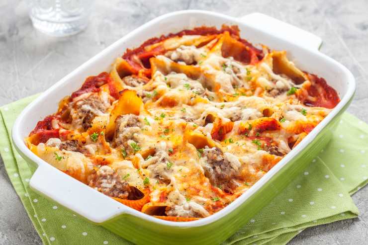 Conchiglioni al forno