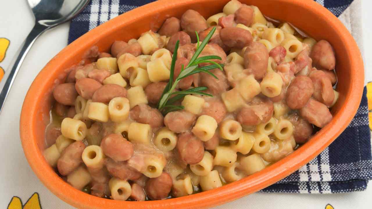 pasta fagioli cremosa