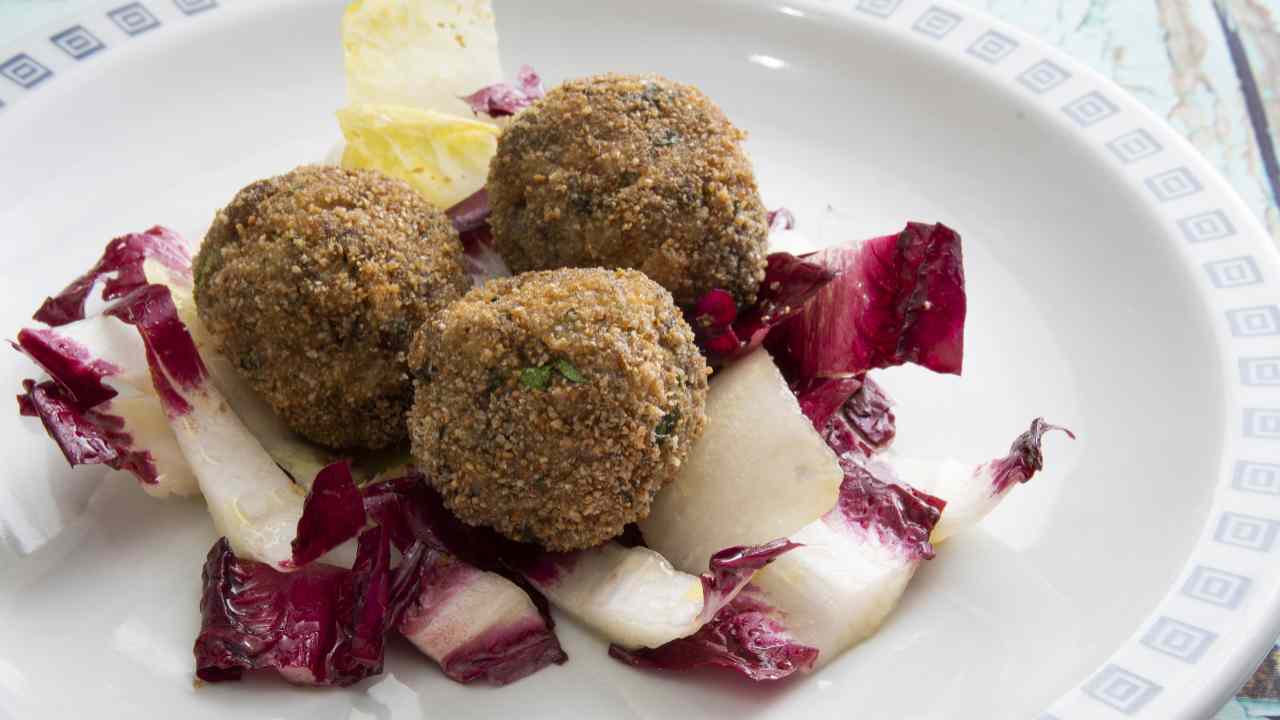 polpette di radicchio