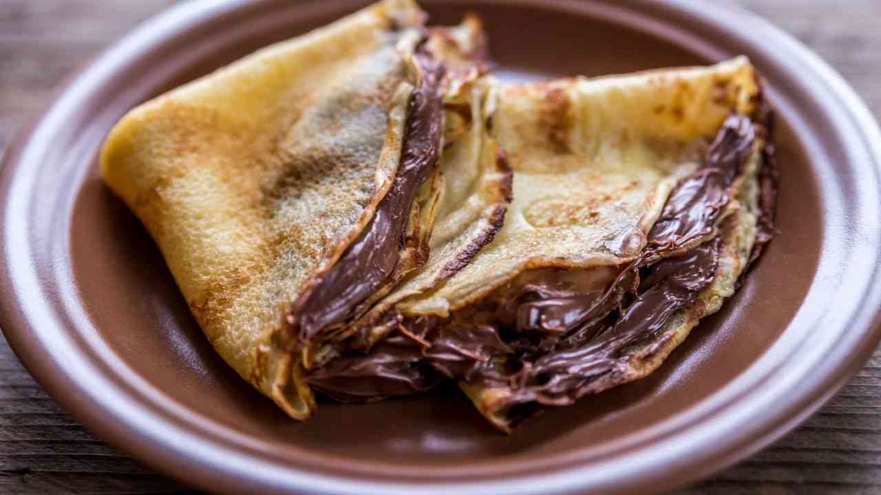 crepes nutella friggitrice aria