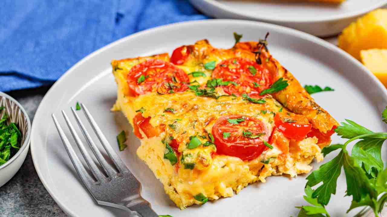 frittata forno pomodori