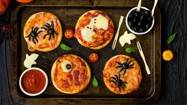 pizzette halloween