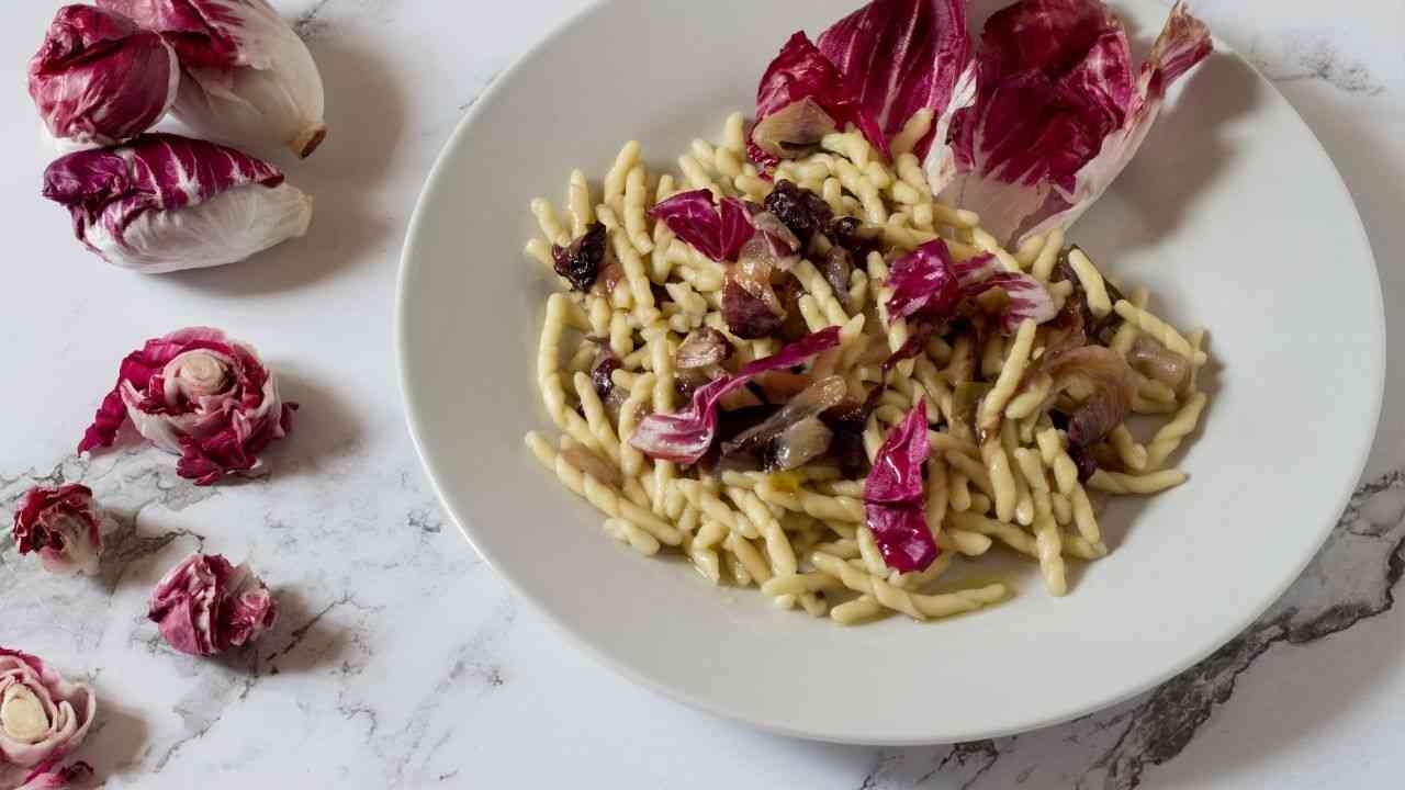 trofie radicchio