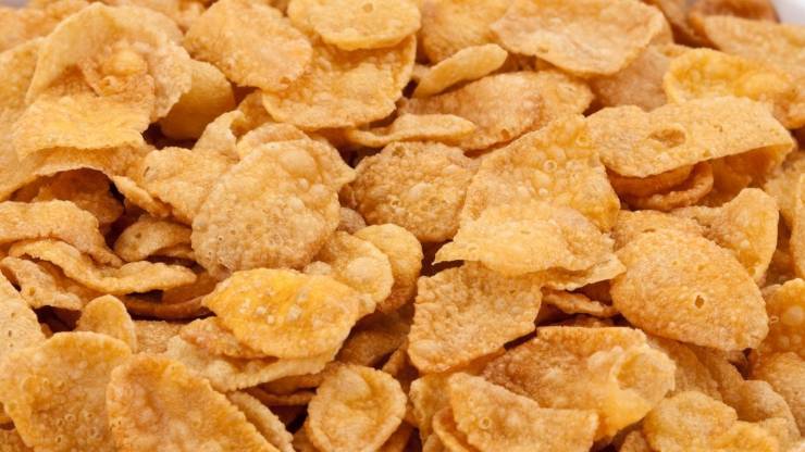 pesce corn flakes