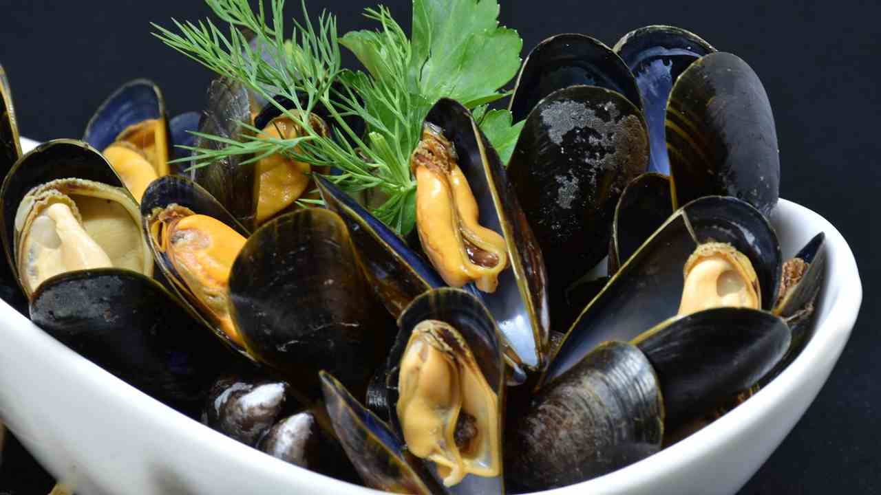 pulire cozze