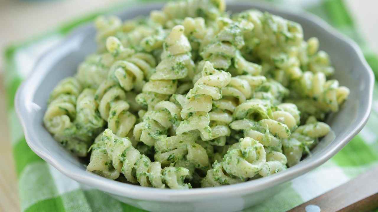 fusilli ricotta spinaci