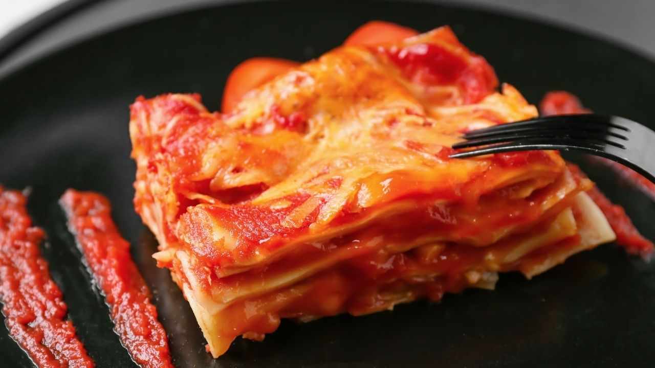 lasagne al pomodoro
