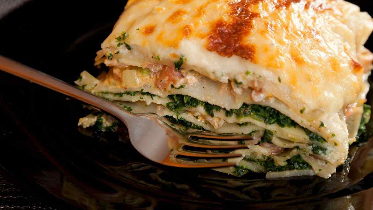 lasagne salmone