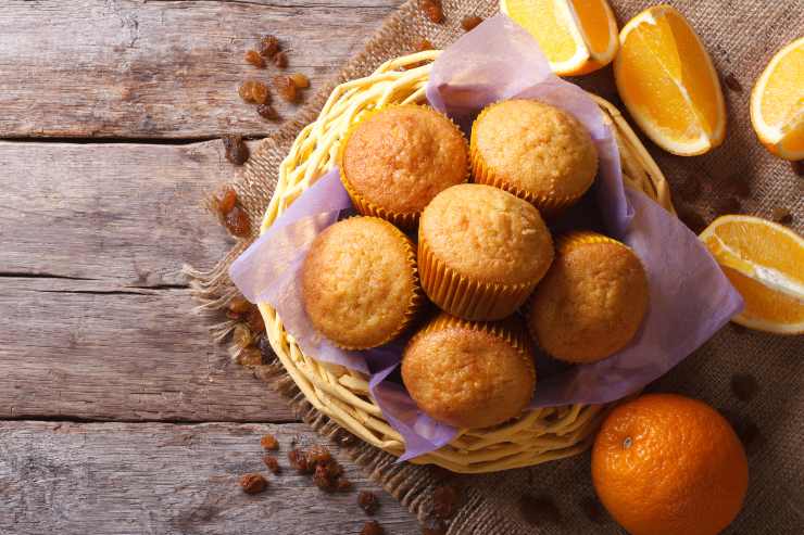 muffin arancia