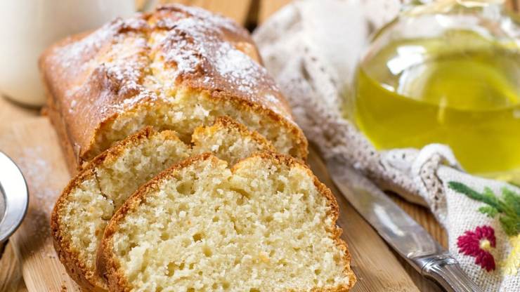 plumcake olio d'oliva