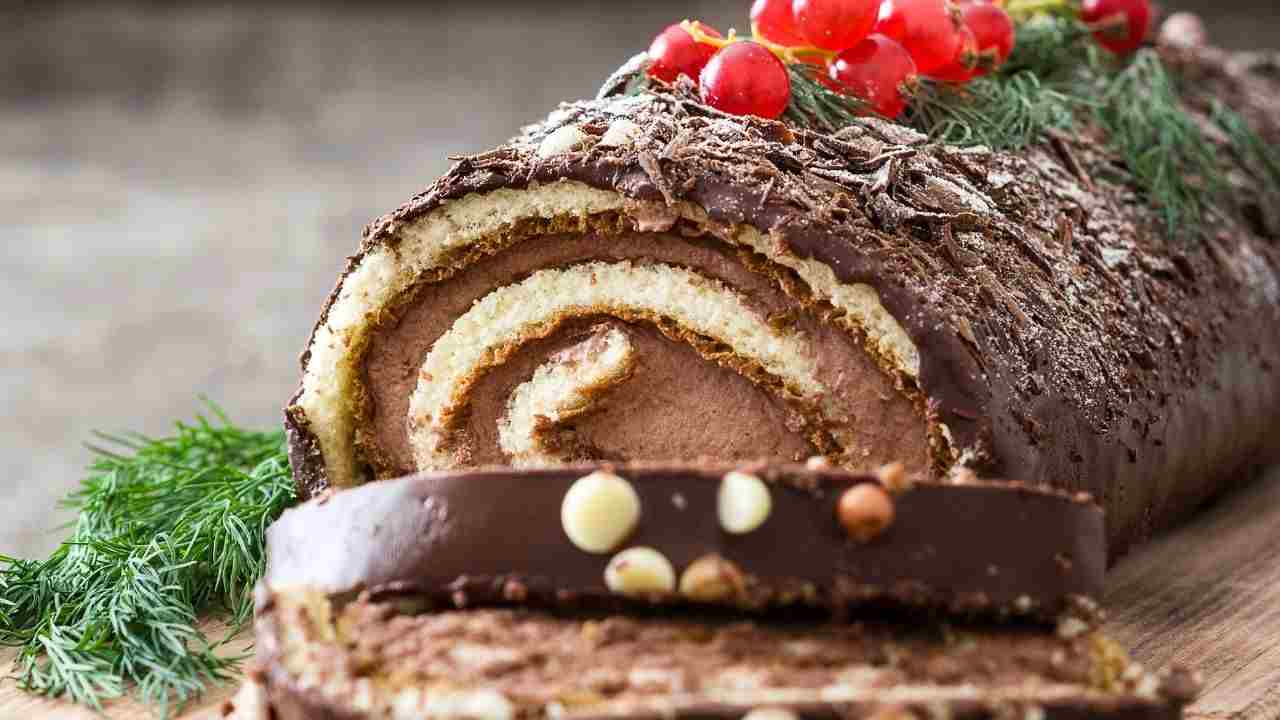 tronchetto natale cioccolato