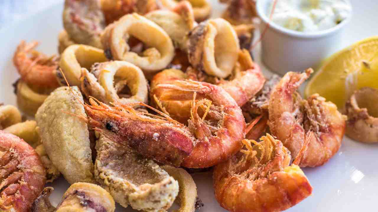 Pesce fritto croccante