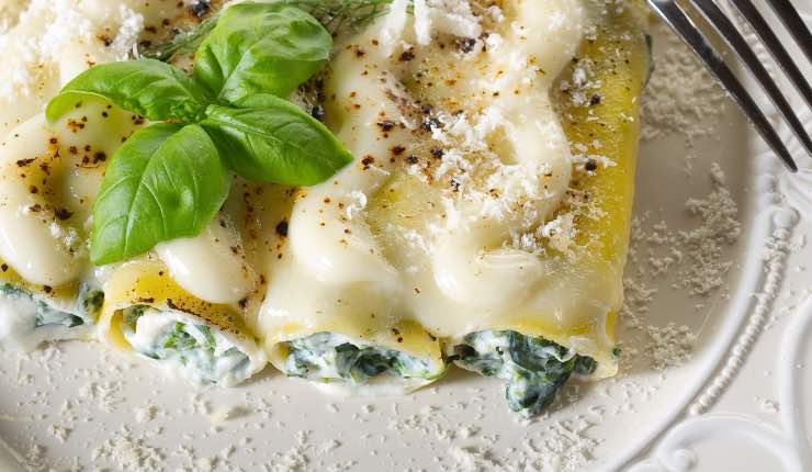 CREPES RICOTTA E SPINACI