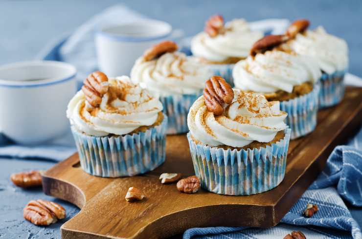 MUFFIN ALL'ARANCIA CON CUORE DI RICOTTA