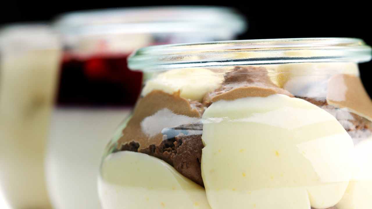 Dolci al bicchiere di Natale