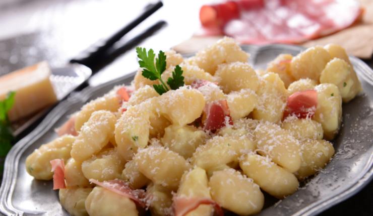 gnocchi formaggio e bresaola