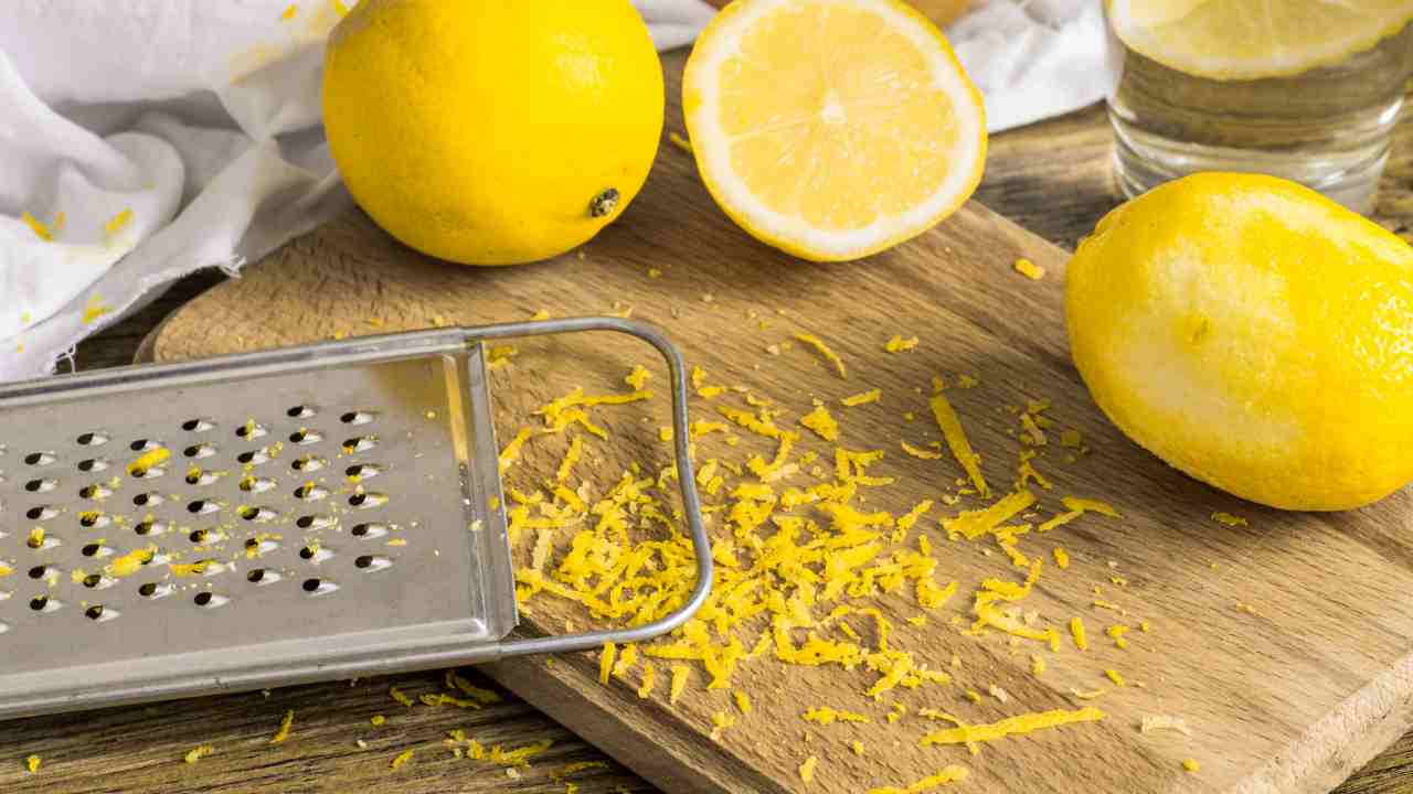 grattugiare limone trucco