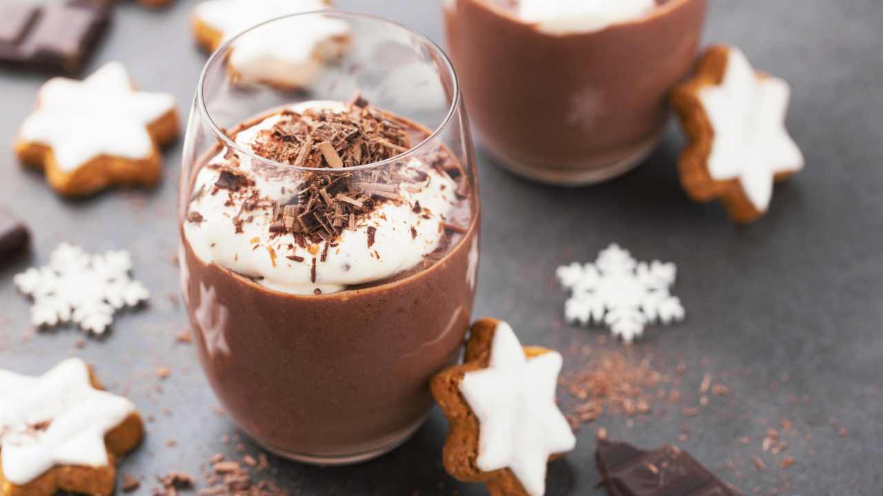 MOUSSE AL CACAO DI NATALE