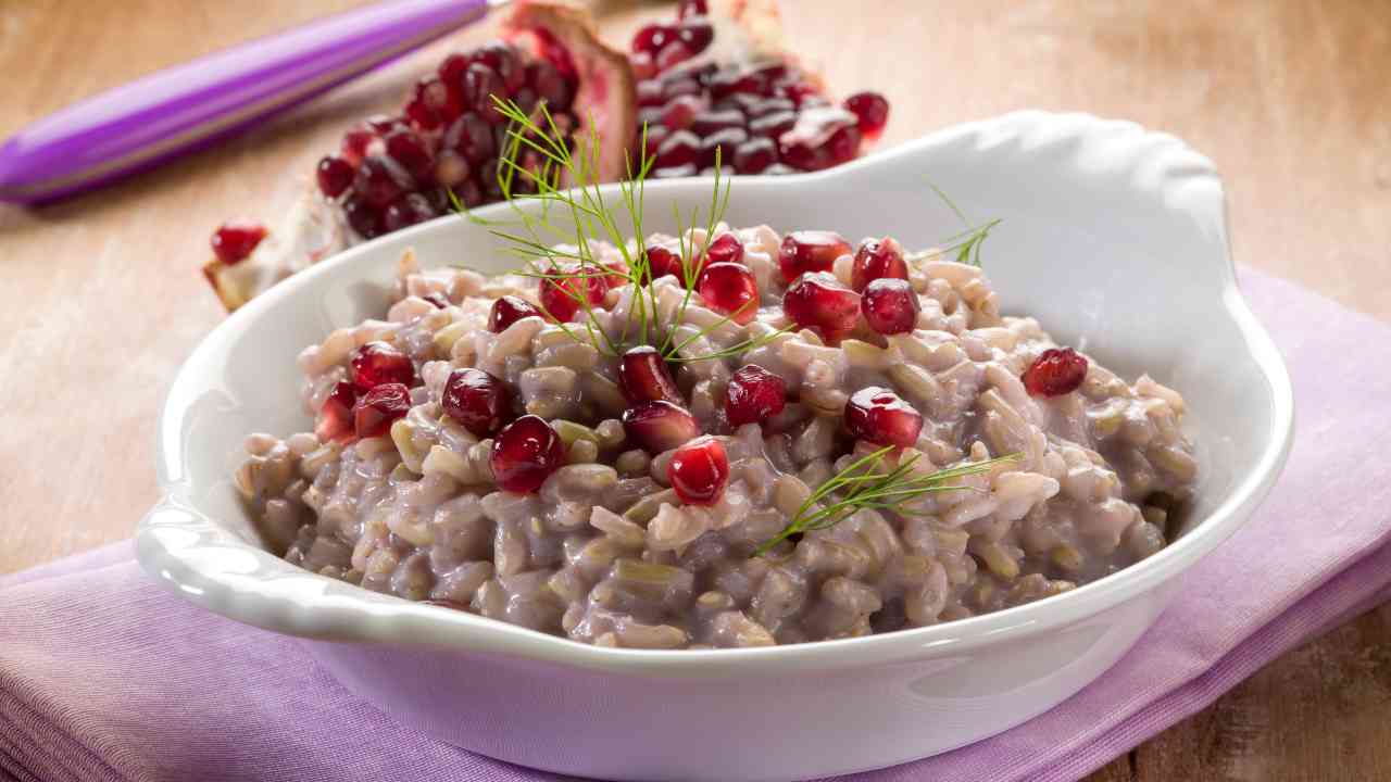 risotto melagrana