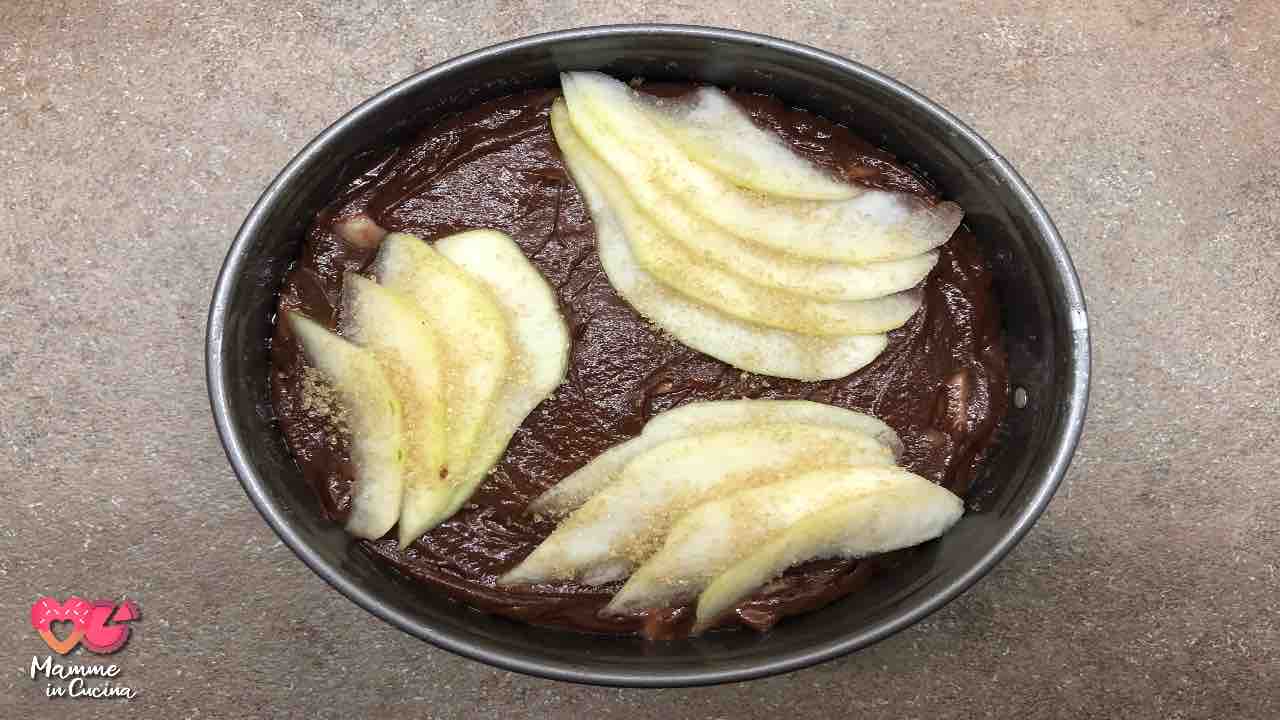 torta cioccolato e pere 