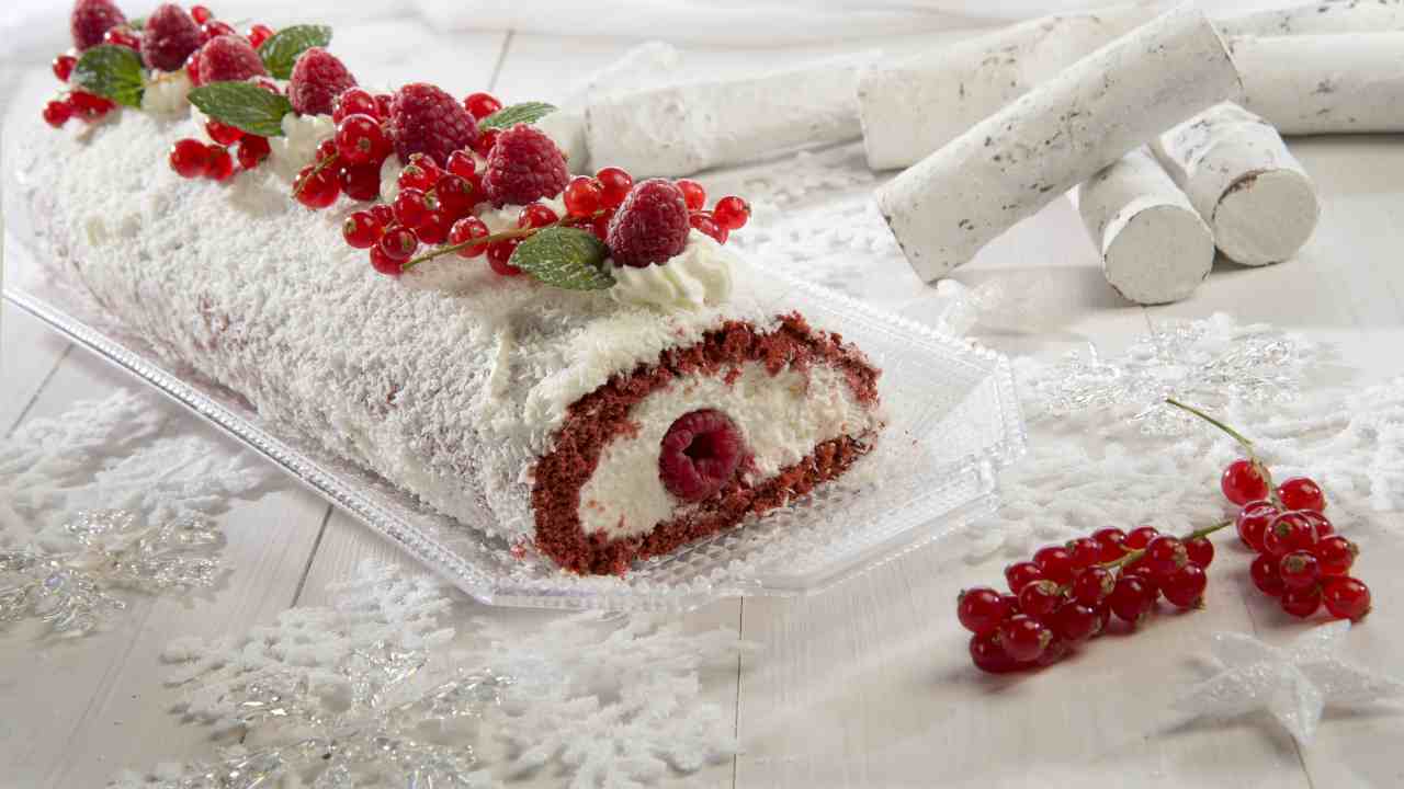 tronchetto natale red velvet