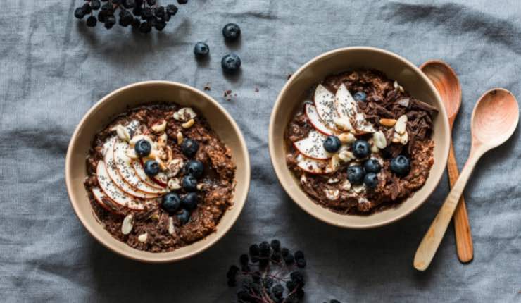 Porridge al cioccolato 