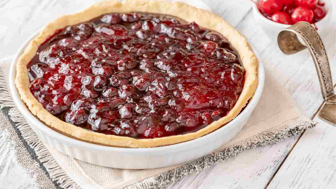 Crostata morbida senza strisce