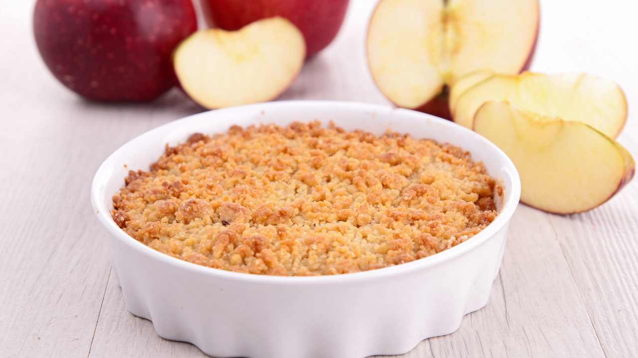 Crumble mele 