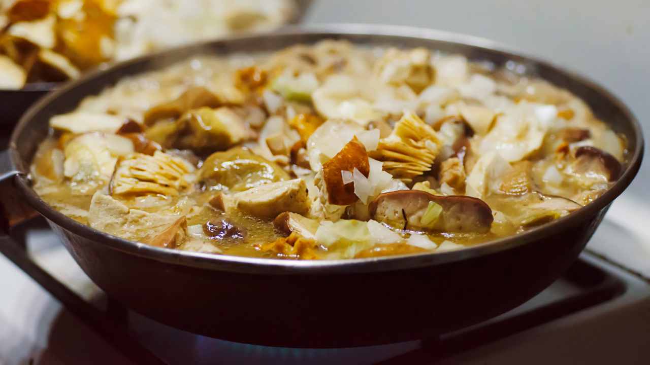 Funghi in padella al formaggio