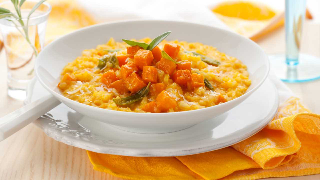 Risotto alla zucca cremoso