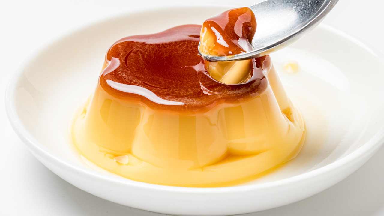 creme caramel microonde