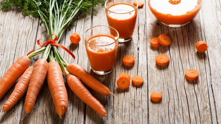 dieta della carota menù